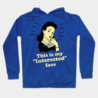 Womens Retro Sarcasm Hoodie